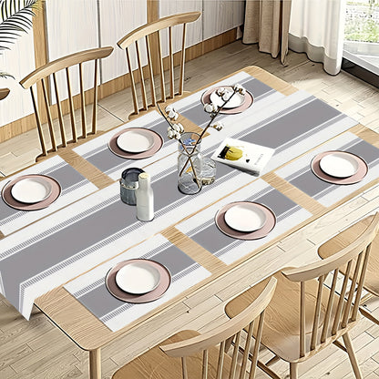 Jogo Americano - Conjunto de 5/7 peças de toalhas de mesa de linho