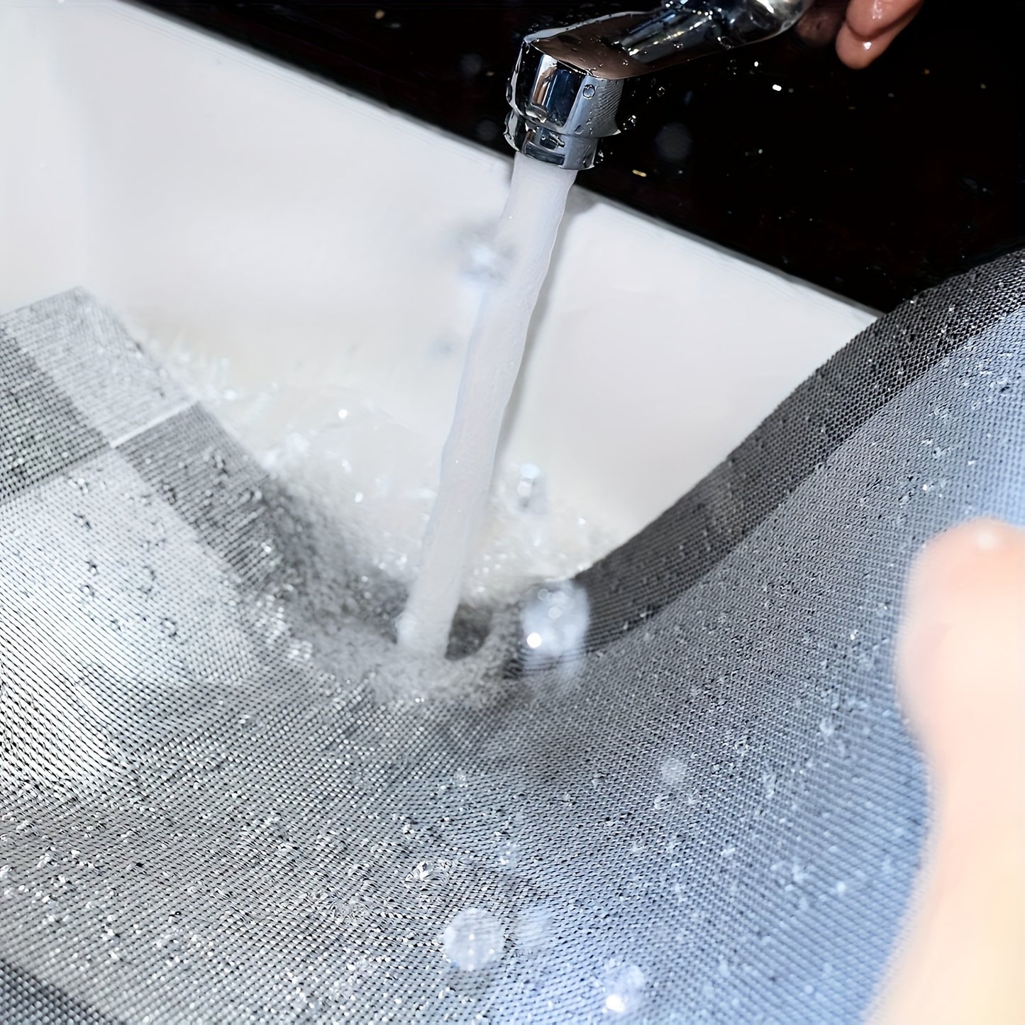 Jogos Americanos diagonais de vinil retangulares - 4 peças