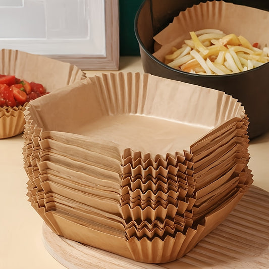 Pacote com 100/50 forros grossos para fritadeira de ar