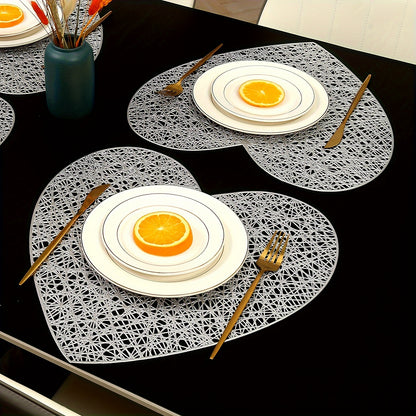 Jogo americano Love Valentine's Day - 4 peças