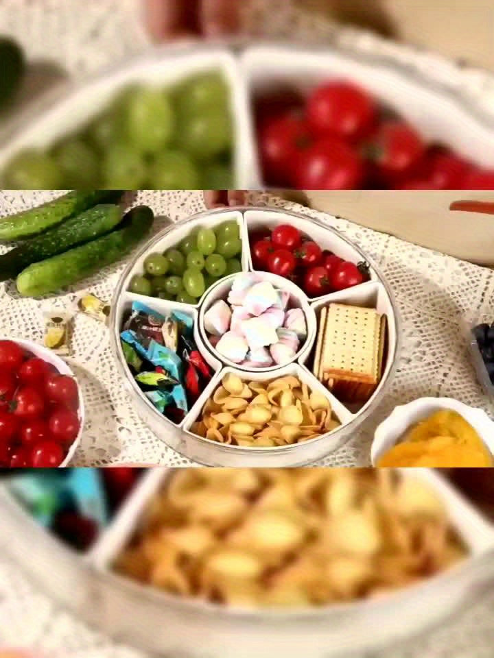 Bandeja giratória para frutas e vegetais