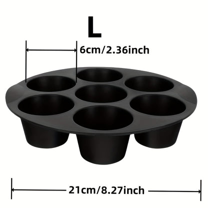 Formas de silicone para muffins e bolos - 7 formas