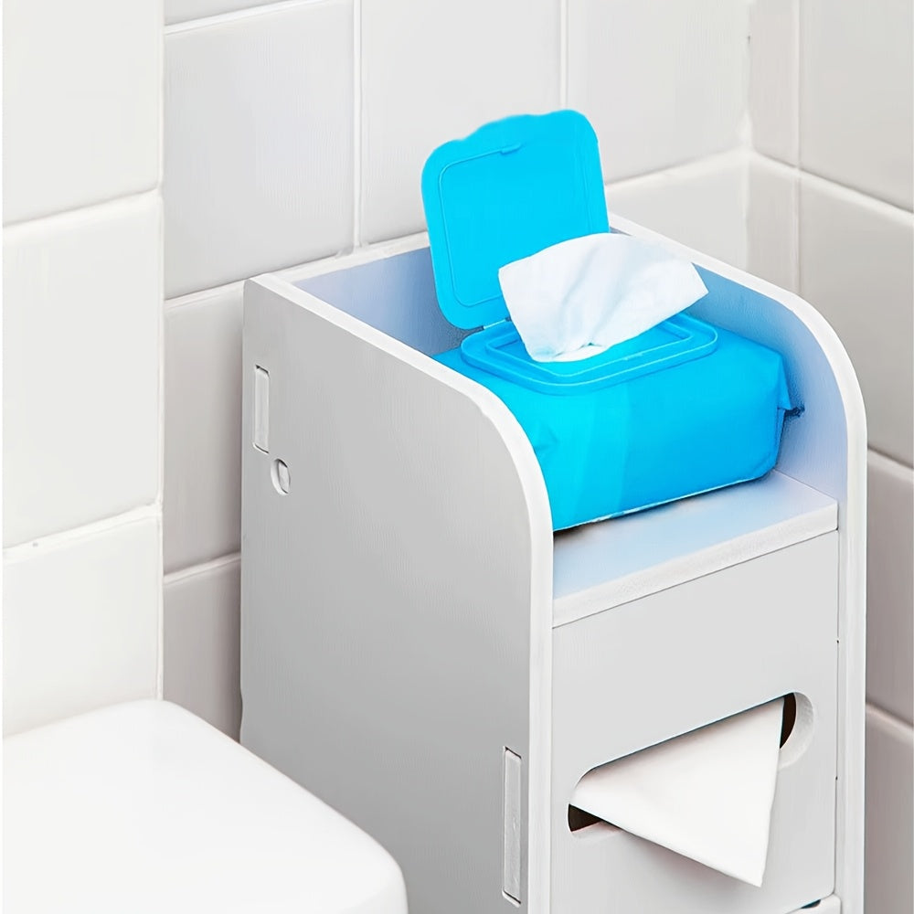 Armário de armazenamento de banheiro de PVC à prova d'água