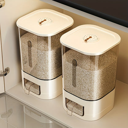 Distribuidor automático de arroz com copo