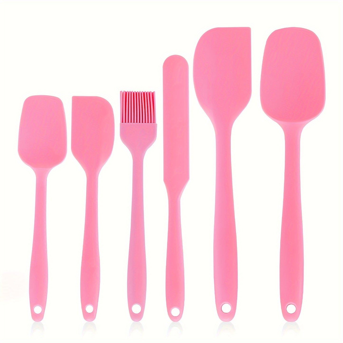 1 conjunto de espátulas de silicone para cozinha