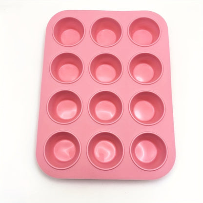 Formas de silicone para muffins - 1 peça com 6/12 cavidades