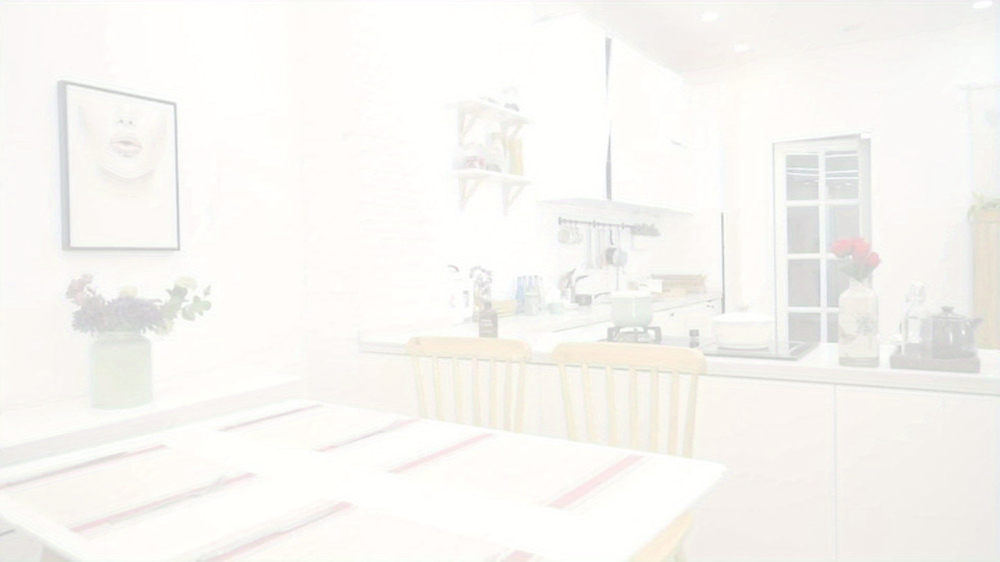 Jogos Americanos diagonais de vinil retangulares - 4 peças