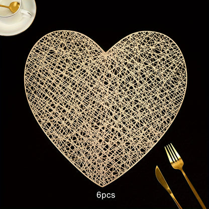 Jogo americano Love Valentine's Day - 4 peças