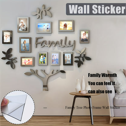 1 conjunto de decoração de parede para árvore genealógica