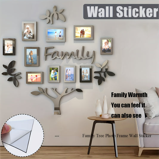 1 conjunto de decoração de parede para árvore genealógica