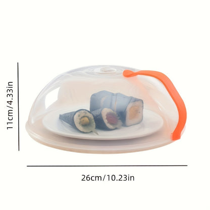 Protetor contra respingos de micro-ondas com ventilação