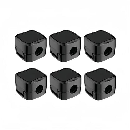 6 peças de suporte adesivo para cabos