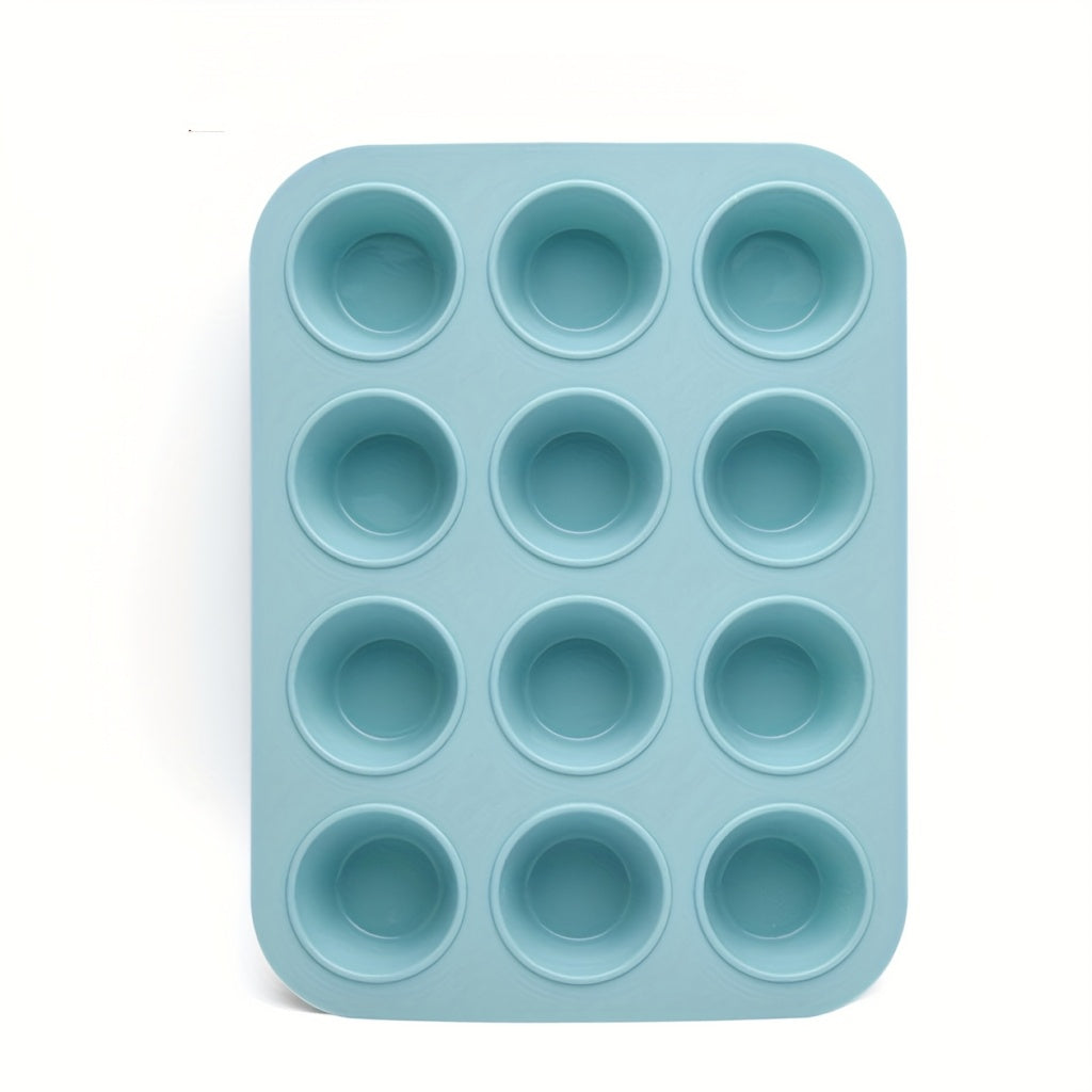 Formas de silicone para muffins - 1 peça com 6/12 cavidades