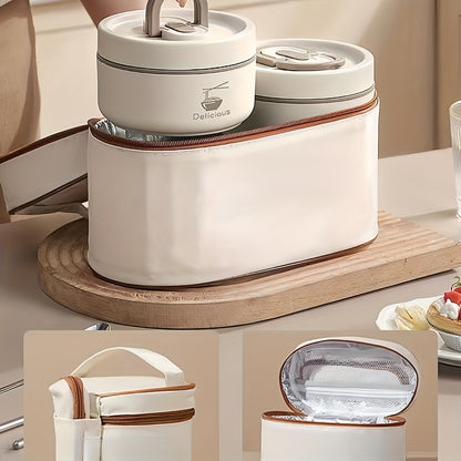 Lancheiras de aço inoxidável - 3/4 peças