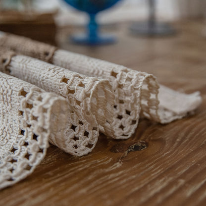 Jogo Americano - Conjunto de 4 ou 6 estilo boho