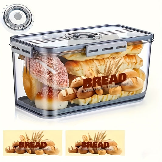 Caixa hermética para pão - tampa flip-top