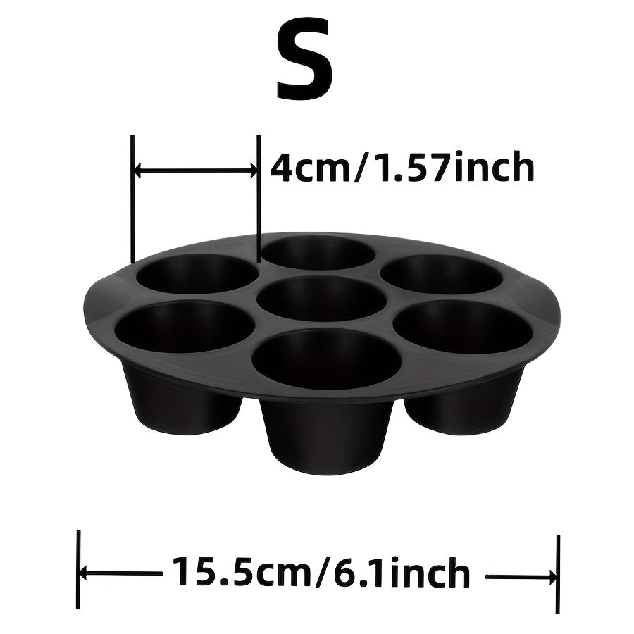 Formas de silicone para muffins e bolos - 7 formas