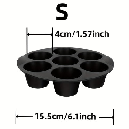Formas de silicone para muffins e bolos - 7 formas