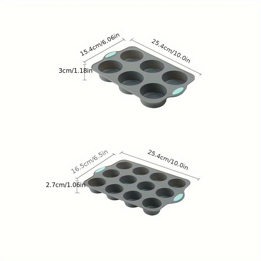 Conjunto de formas de silicone para bolo - 1 peça ou conjunto