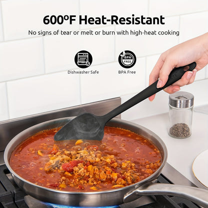 Conjunto de 4 espátulas de silicone resistentes ao calor