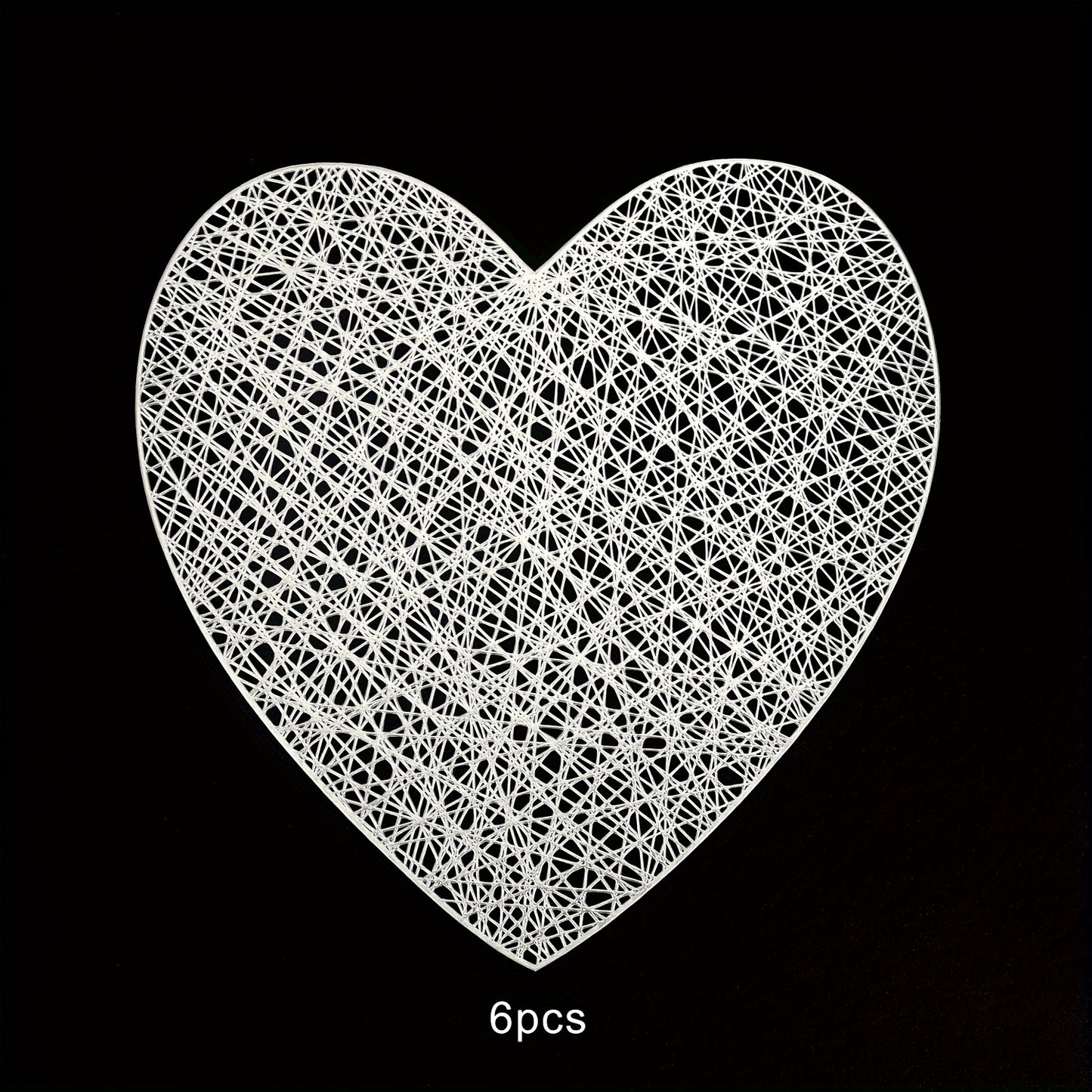 Jogo americano Love Valentine's Day - 4 peças