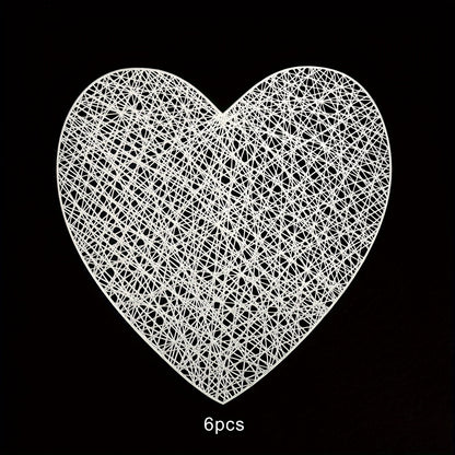 Jogo americano Love Valentine's Day - 4 peças