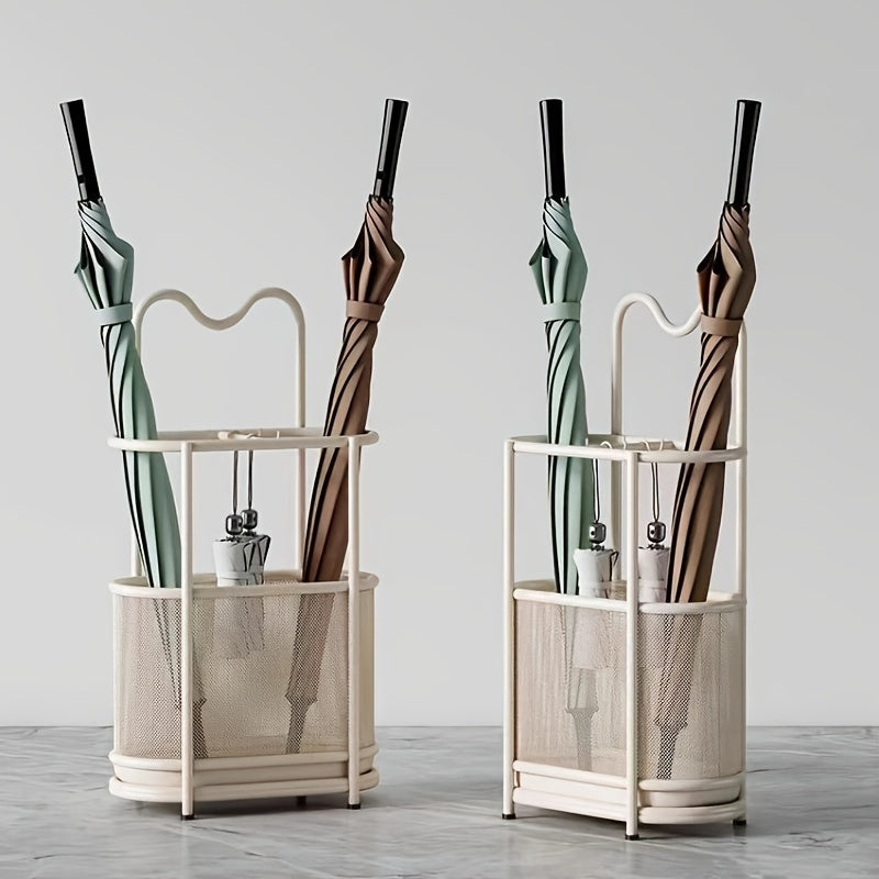 Suporte de guarda-chuva de metal contemporâneo - 1 peça