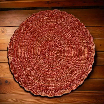 2 jogos americanos trançados artesanais