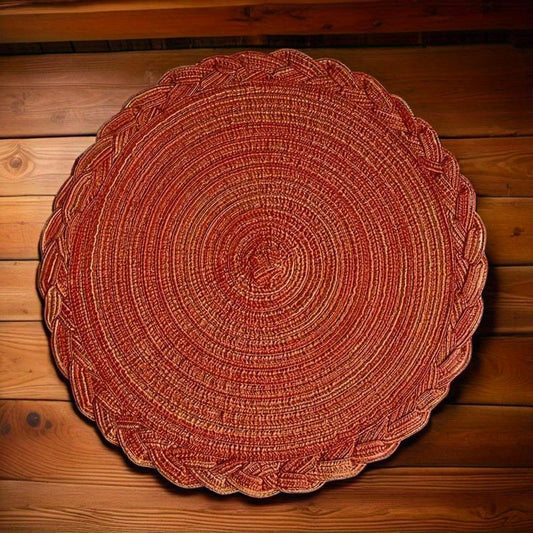 2 jogos americanos trançados artesanais