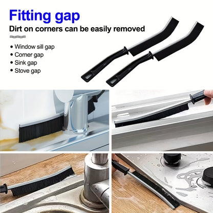 Conjunto de 8 escovas de limpeza de cozinha de aço inoxidável