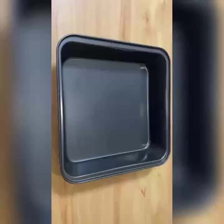 Formas quadradas antiaderentes - 1 peça