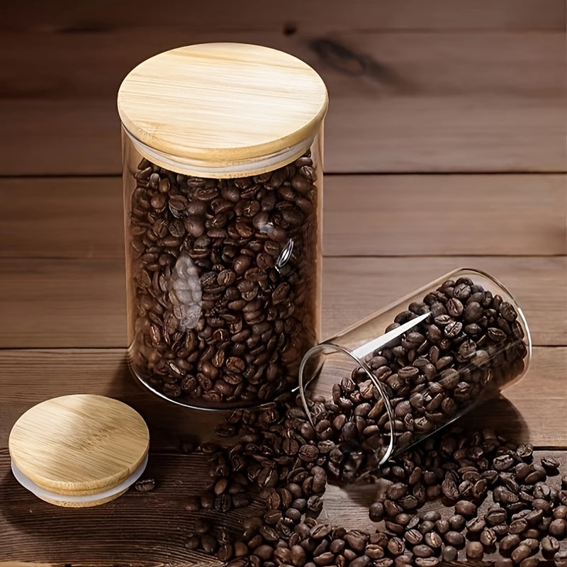 Potes de vidro resistentes ao calor - 6 peças