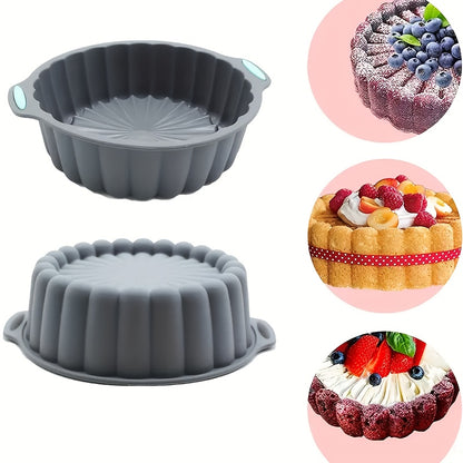 Forma de silicone para assar bolos - 1 peça