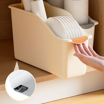 Caixas de armazenamento multifuncionais de plástico - 2 caixas