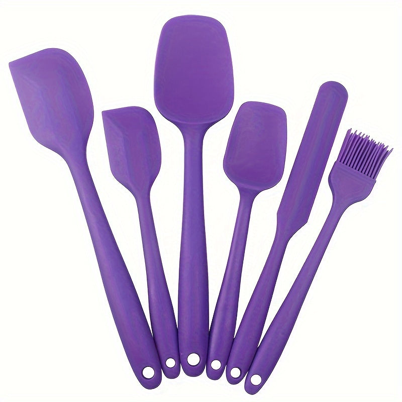 1 conjunto de espátulas de silicone para cozinha