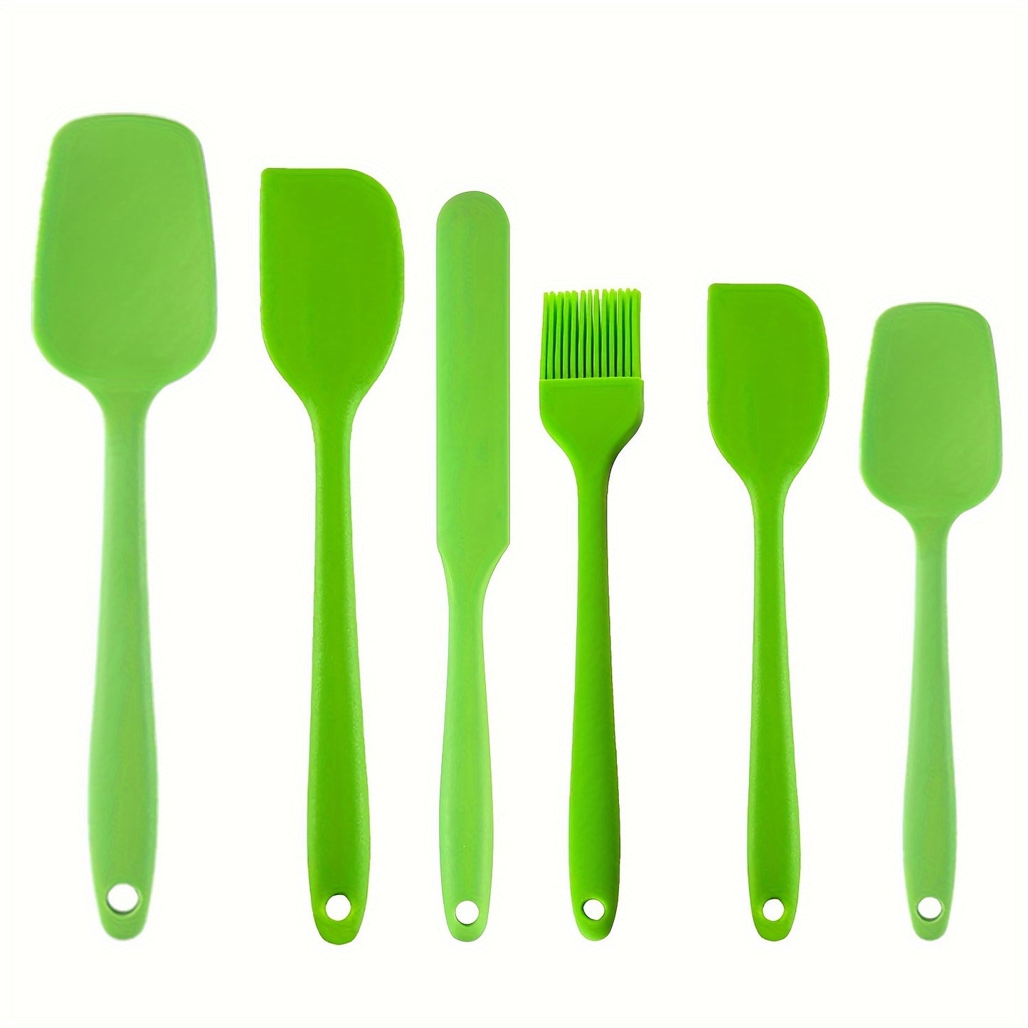 1 conjunto de espátulas de silicone para cozinha