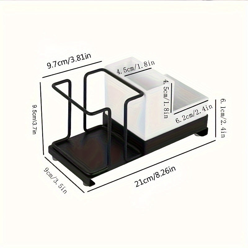 1 porta-copos descartável para mesa
