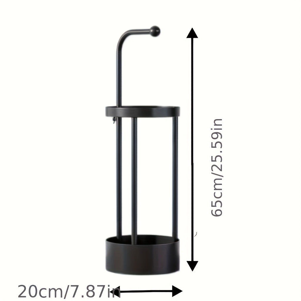 Suporte para guarda-chuvas de metal em estilo nórdico moderno - 1 peça