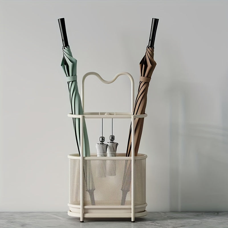 Suporte de guarda-chuva de metal contemporâneo - 1 peça