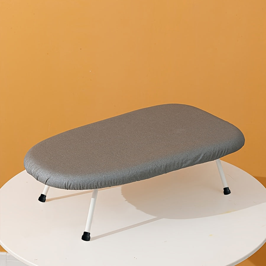 Tábua de passar roupa dobrável compacta de 1 peça com padrão floral rosa