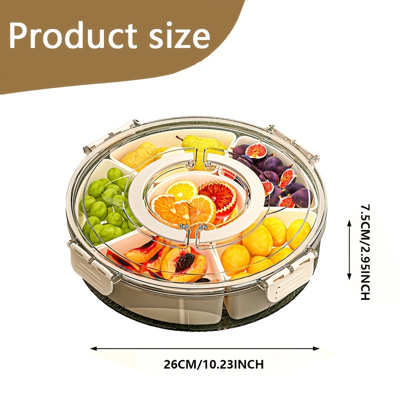 Bandeja giratória para frutas e vegetais