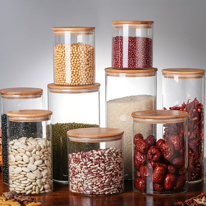 Pote de vidro resistente - 12 peças