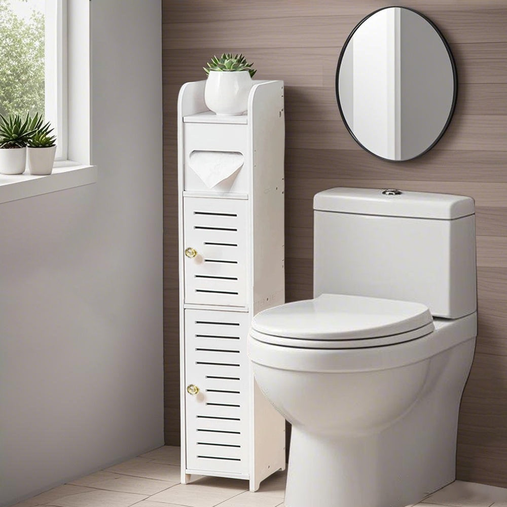 Armário de armazenamento de banheiro de PVC à prova d'água