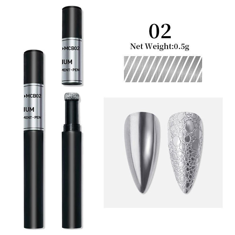 Unhas glitter ouro nail arte uv gel polonês flocos de cromo poeira - 1 caixa de prego espelho glitter em pó metálico colorido pó efeito de metal