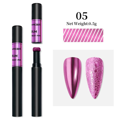 Unhas glitter ouro nail arte uv gel polonês flocos de cromo poeira - 1 caixa de prego espelho glitter em pó metálico colorido pó efeito de metal