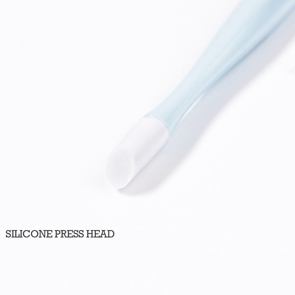 Removedor de pele morta - 10/5 peças-  arte do prego garfo cutícula - removedor nipper - empurrador trimmer - pedicure unhas de aço inoxidável - Magazzino-di-Mario