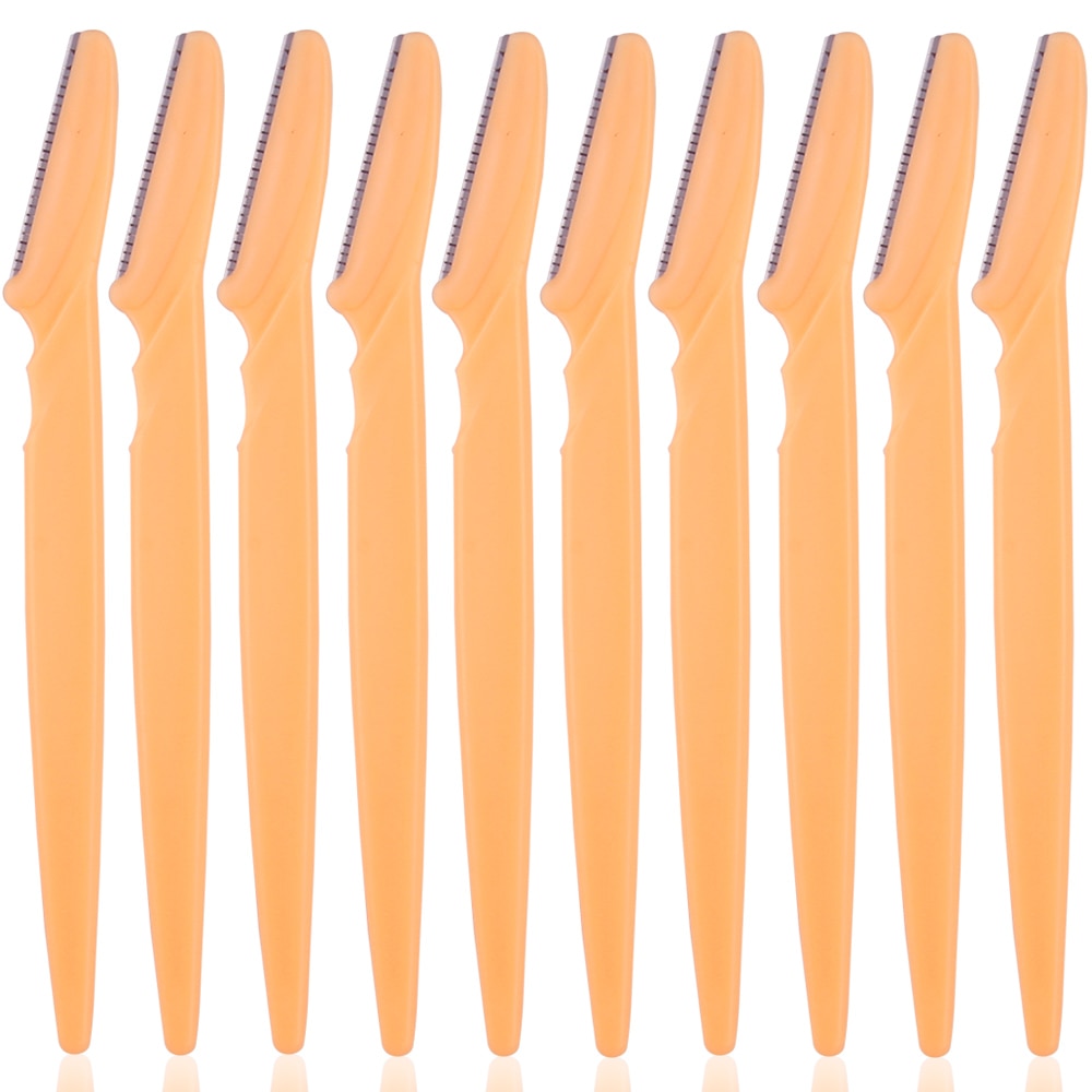 Lâmina barbeador portátil rosto navalha olho sobrancelha 3/4/10 peças -  sobrancelha trimmer  depilação - cortadores de remoção do cabelo - Magazzino-di-Mario